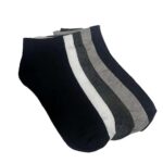 Casual Cushion Cotton Ankle Socks for Women (Pack of 5, Multicolor)