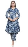 Women’s Co-ord Set Cotton Collared Kurta with Pant Cord Set Outdoor Wear