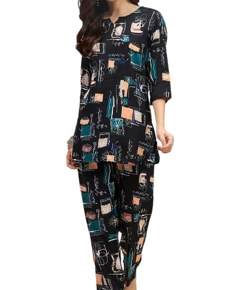 Cotton Women Kurta Set for Women Co-Ords Set, Kurta with Pant