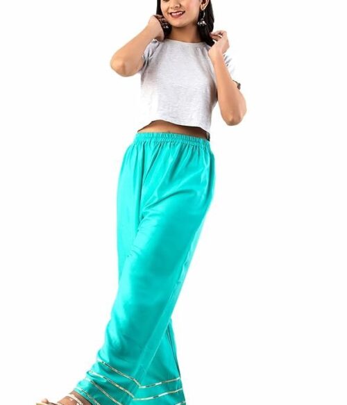 Stylish Plazo with GOTA