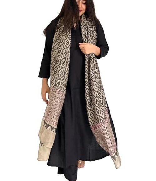 Women’s Rayon Blend Floral Straight Kurta with Pant & Dupatta