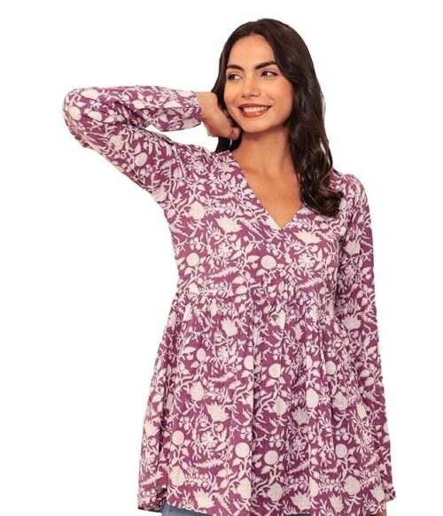 Cotton Short Kurti || Short Anarkali Kurti || Short Kurti Women