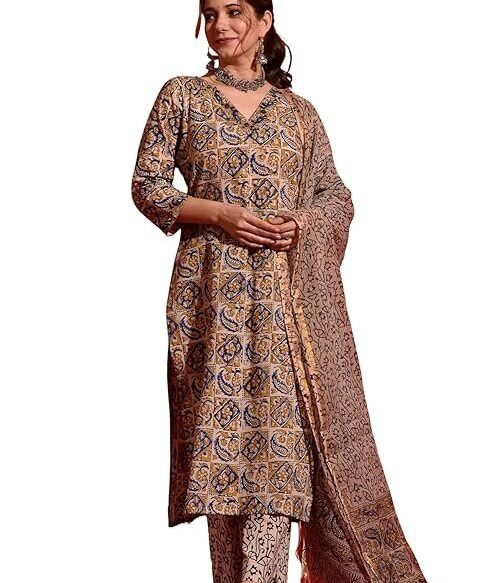 | Women Kurta Set || 3pic Kurta For Women (50-85)