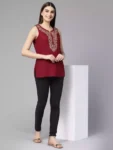 Amaira-Maroon-Sleeveless-Short-Kurti1-1-700×933-1.webp