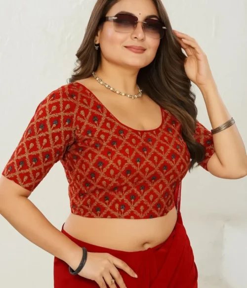 Stretchable Traditional Blouse